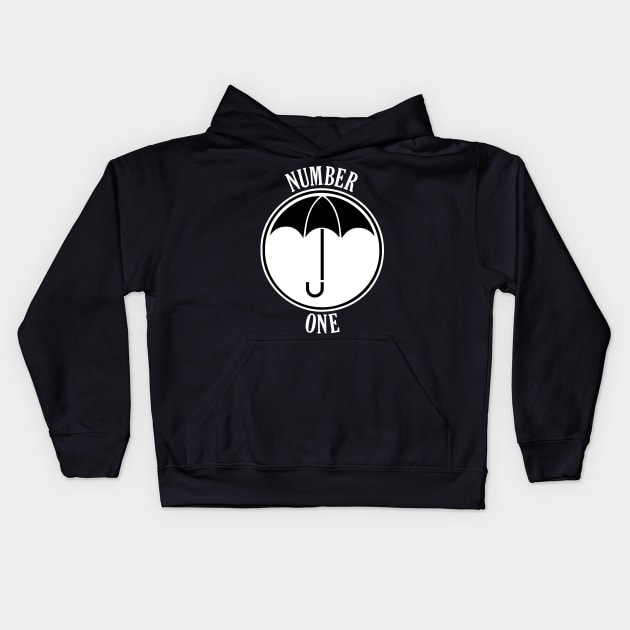 Umbrella Academy - Number One Kids Hoodie by Dopamine Creative